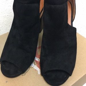 Open Toe Booties